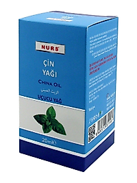 Çin Yağı 20 ml Saf Soğuk Sıkım