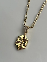 Çelik Kolye  Charm Model