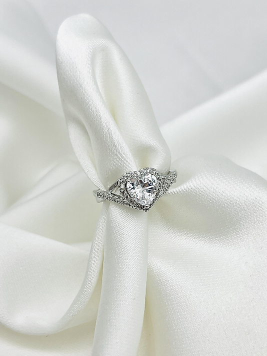 Çelik Gold Pembe Kare Yüzük