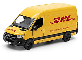 Kinsmart Çek Bırak Mercedes-Benz Sprinter Dhl 1:46 Ölçek