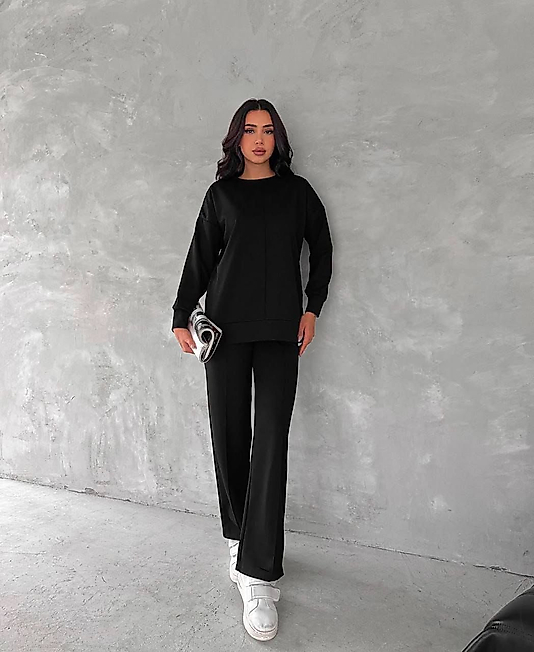 ÇİMALI MODAL TAKIM SİYAH