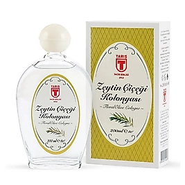 Tariş Zeytin Çiçeği Kolonya Cam Şişe 200 ml