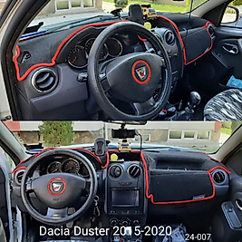 Dacia Duster 2013 - 2018 Konsol Torpido 3D Koruma