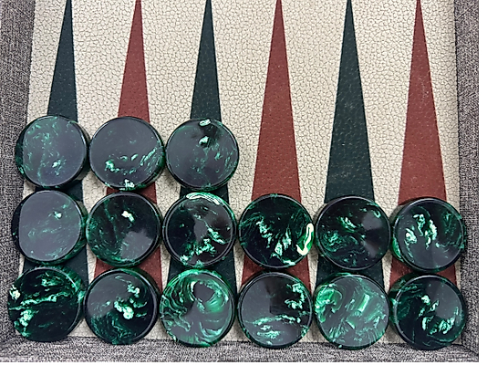 Forest green 10mm x 44.5mm