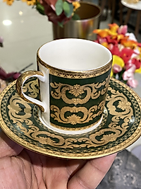 6 lı Porselen Glamour Lüx Fincan
