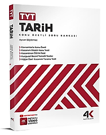 12. Sınıf Mezun TYT Tarih Konu Özetli Soru Bankası 2025 2026 Yeni Baskı Sezon