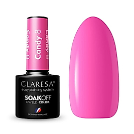 Claresa Candy 8 Kalıcı Oje | 5gr | Polonya 2025 Üretimi En Yüksek Kalitede Kalıcı Oje
