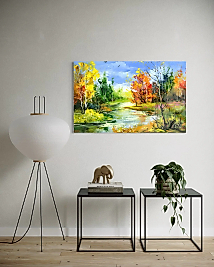 Modern - Sanat Cam Tablo