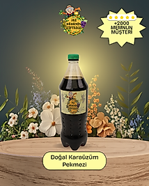 Doğal Karaüzüm Pekmezi 1 LT - Katkısız & Besleyici | Ali Dede’nin Çiftliği