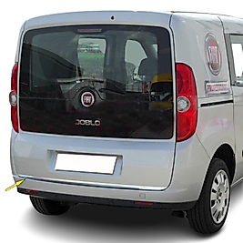 Fiat Doblo Krom Bagaj Alt Çıta Formlu 2015 ve Üzeri P.Çelik