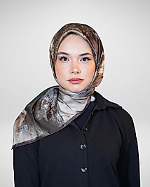 Dijital Kristal Eşarp Pastel Boya Desen