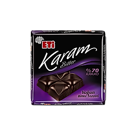 Eti Karam %70 Kakaolu Bitter Çikolata 60 G