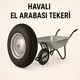 havalı şişme el arabası tekeri