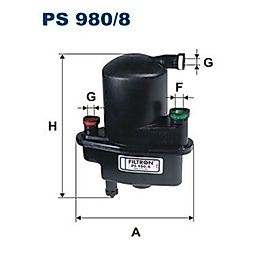 FILTRON PS9808   YAKIT FILTRESI RENAULT CLIO II III MODUS 15DCI 05 -