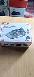 A60 Motosiklet Kask Kulaklık Bluetooth Intercom RGB Işıklı Motorsiklet Interkom