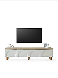 Bohem tv ÜNİTESİ , %100 MDF,  ahşap ayak