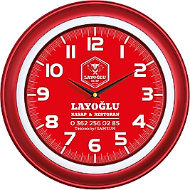 V30-509-K Plastik Duvar Saati