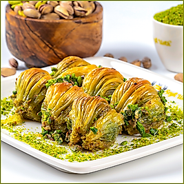 Fıstıklı Midye Baklava