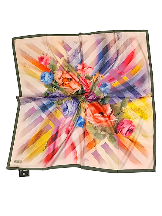 Dijital Kristal Eşarp 95 x 95 Ebat