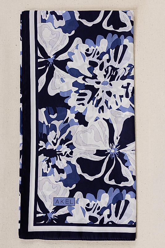 DESENLİ FRANSIZ İPEĞİ EŞARP DESEN-4