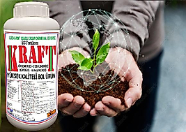 KRAFFT SÜPER ORGANOMİNERAL  GÜBRE 1 LT
