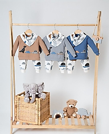 RENKLİ DİNAZORLAR BASKILI 2'Lİ TAKIM