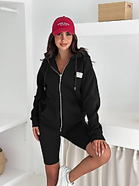 3 İPLİK KAPŞONLU SWETERS