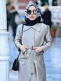 Elboyama Twill İpek Eşarp