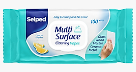 Selped Multi Surface Cleaning Wipes (yüzey temizliği)100 ADET