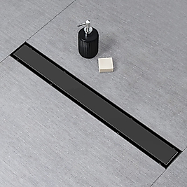 40 Cm Flowzen Siyah Düz Izgaralı