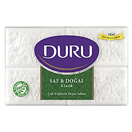 Duru Saf&Doğal Klasik Beyaz Kalıp Sabun 600 G