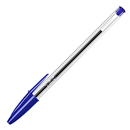 BIC TÜKENMEZ KALEM CRISTAL MEDIUM 50 Lİ MAVİ 847898