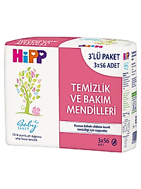 Hipp Temizlik ve Bakım Mendili 3x56 adet
