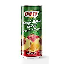 TAMEK KARIŞIK MEYVE SUYU 250ML TNK