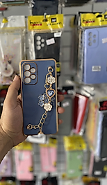 Samsung Galaxy A53 Elgeçli Taşlı Telefon Kılıfı