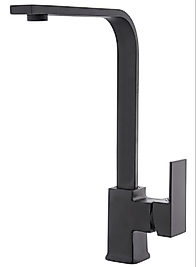 KARE MUTFAK BATARYASI SİYAH