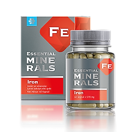 Essential Minerals Iron / Demir ve Vitaminler İçeren Takviye Edici Gida