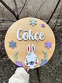 Bebek Kapı Süsü - Tavşan