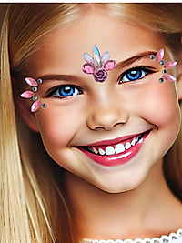 Parlak yüz taşı seti