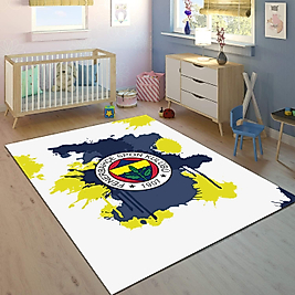 Minibabyrooms Fenerbahçe 2 Desenli Çocuk Odası Halısı