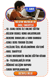 2. SINIF BİLSEM HAZIRLIK ve OKUL TAKVİYESİ