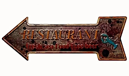 RESTAURANT DEKORATİF RETRO METAL OK 45x16
