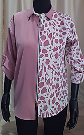 ZÜRAFA DESEN GÖMLEK