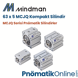 MCJQ-12-63-5-M Mindman Kompakt Pnömatik Silindir