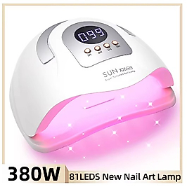 Sun X26 UV Kurutucu | 81 Led | 380W | En Güçlü UV | Orjinal Ürün | İthal