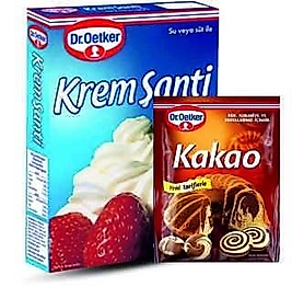 DR.OETKER KREM Ş.(2*75)+KAKAO(25G) 175 G