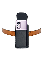 Kemere Takılan Telefon Kılıfı Dik Bel Kemer Kılıfı Kapaklı Mıknatıslı 17.2 X 8.3 Cm