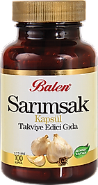 Balen Sarımsak 375 Mg 60 Kapsül