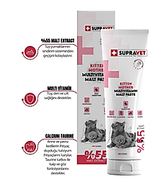 Supravet Kitten Mother Multi Vitamin Malt Paste 100 Gr.
