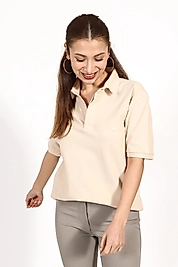 Wach L Polo Bej Tshirt